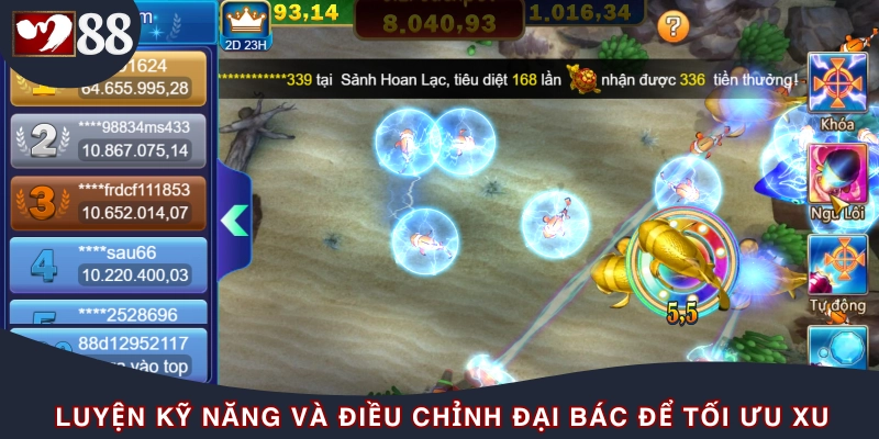 Bắn đúng lúc, chọn mục tiêu giúp tăng tỷ lệ thắng